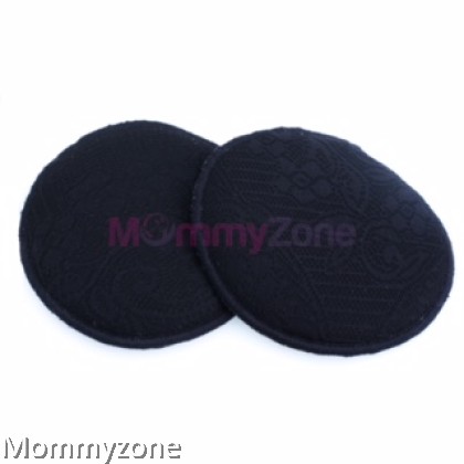 Autumnz- Basic Lacy Washable Breast pads - 6 pcs (BLACK,NUDE,GREY,NAVY BLUE)