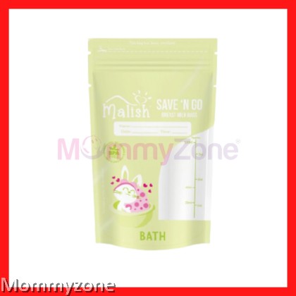 MALISH – BREASTMILK BAGS (BANANA/STRAWBERRY/PINEAPPLE/HANDSOME/TALL/BRAVE/LEMON/CARROT/ECO)(3.4/4/6)(28BAGS/10PCS)